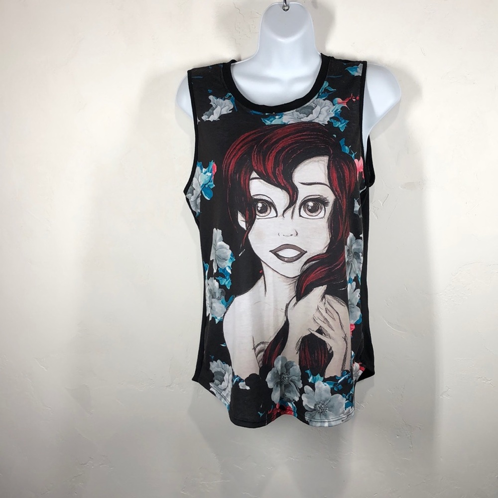Disney Ariel Little Mermaid tank size small - Picture 1 of 5
